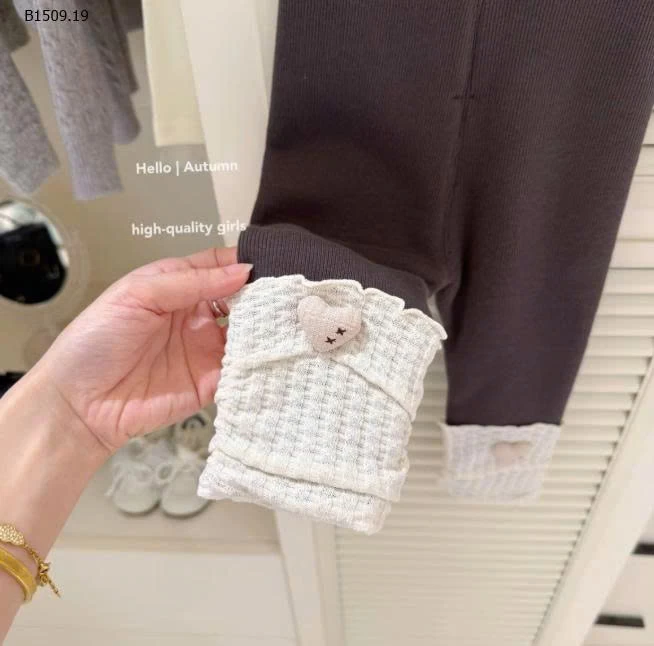 SET ÁO NỈ MIX QUẦN LEGGING BG-Giá sỉ 225k