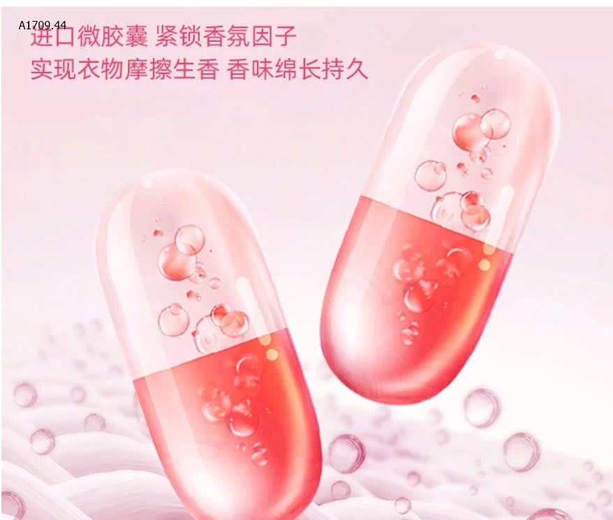 VIÊN GIẶT NƯỚC HOA HƯƠNG HOA HỒNG THƠM NGÁT  - sỉ 140k