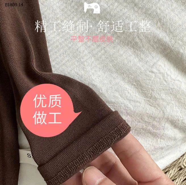 Áo len dệt kim màu trơn cổ lọ - sỉ 104k