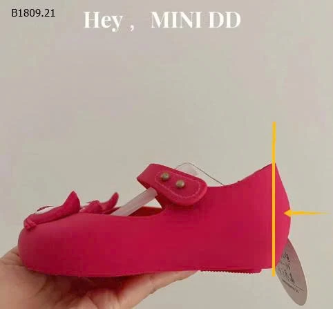 GIÀY BÚP BÊ NHỰA MỀM MINI DD CHO BÉ-Giá sỉ 149k