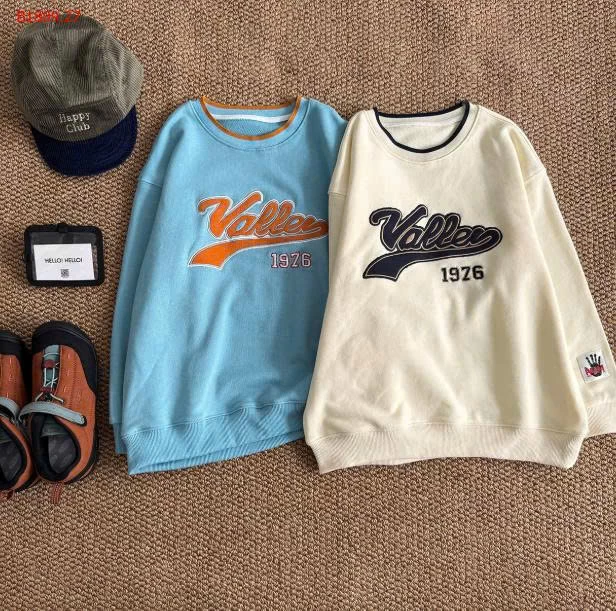 ÁO NỈ CHỮ AOAOKIDS BT-Giá sỉ 190k 