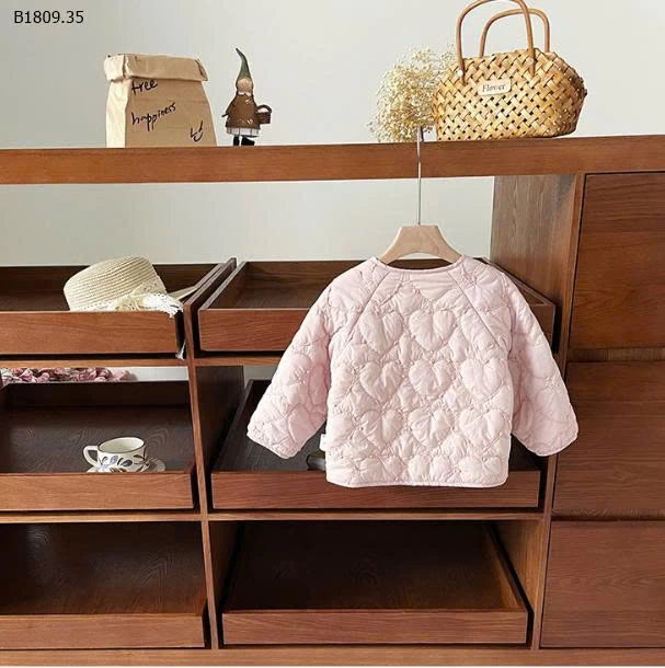 ÁO KHOÁC THỎ HỒNG-Giá sỉ 189k