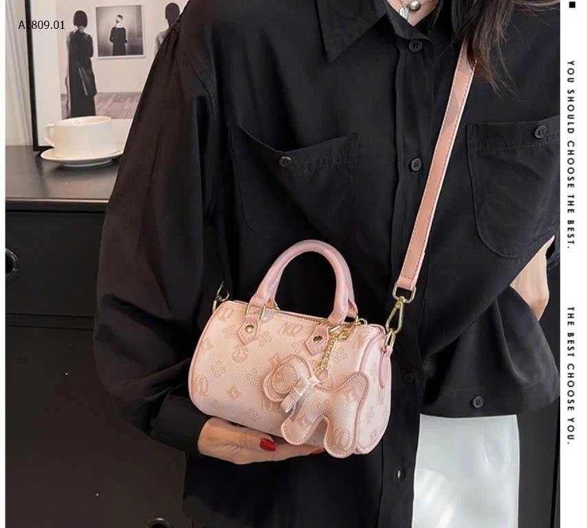 TÚI XÁCH MINI DÁNG TRỐNG  - sỉ 175k