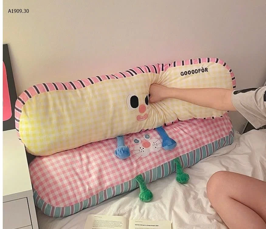   GỐI ÔM CARO DỄ THƯƠNG  - sỉ 90k