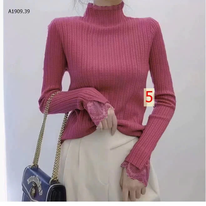 Áo len đáp ren loại đẹp- sỉ 115k