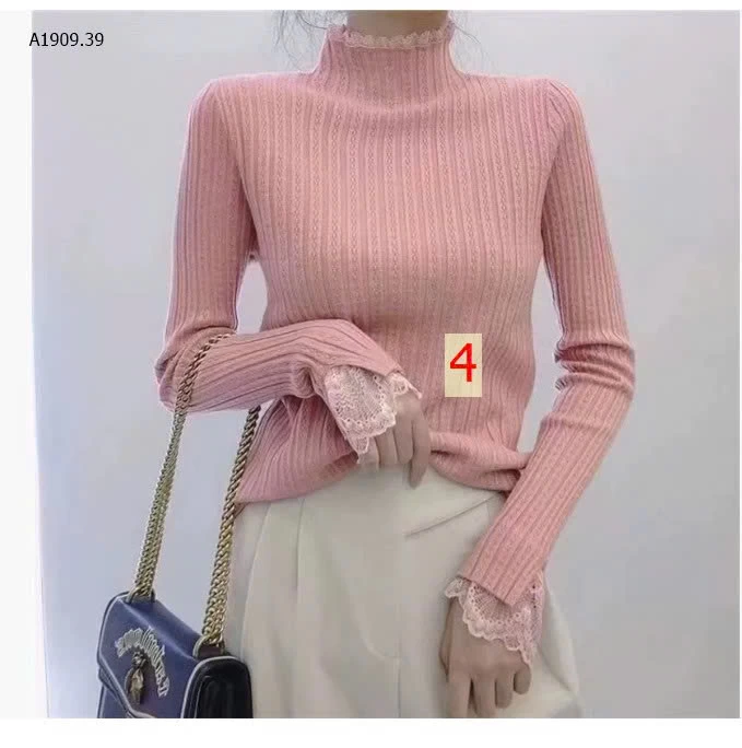 Áo len đáp ren loại đẹp- sỉ 115k