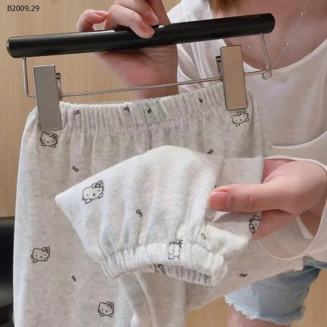  Set kitty bo gấu new thu đông 2025 -Giá sỉ size  80-120   giá 108k size 130-160  giá  119k