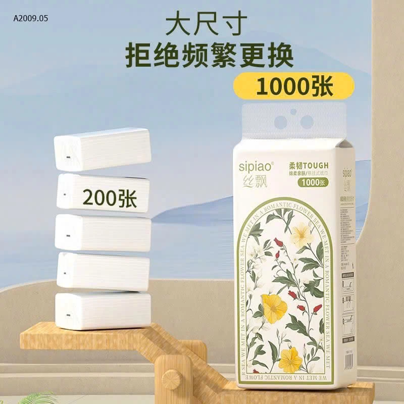 Giấy Sipiao chuẩn nội địa Trung - sỉ 190k/thùng 12 gói