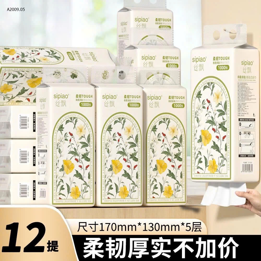 Giấy Sipiao chuẩn nội địa Trung - sỉ 190k/thùng 12 gói