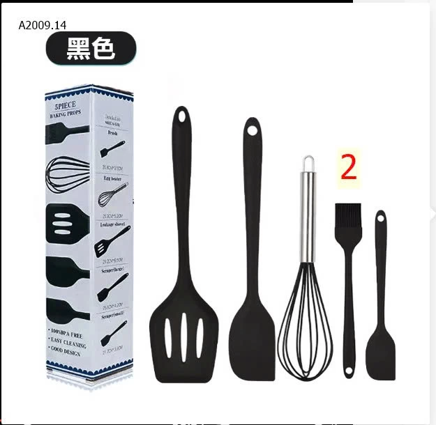 BỘ DỤNG CỤ LÀM BẾP 5 MÓN  sỉ 65k/set