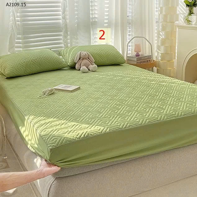 GA CHẦN BÔNG HILTON.  - Giá sỉ M6 *2M: 200k M8*2M: 216k  2M*2M2: 240k  Vỏ gối cùng màu : 99k/1 cặp vỏ 