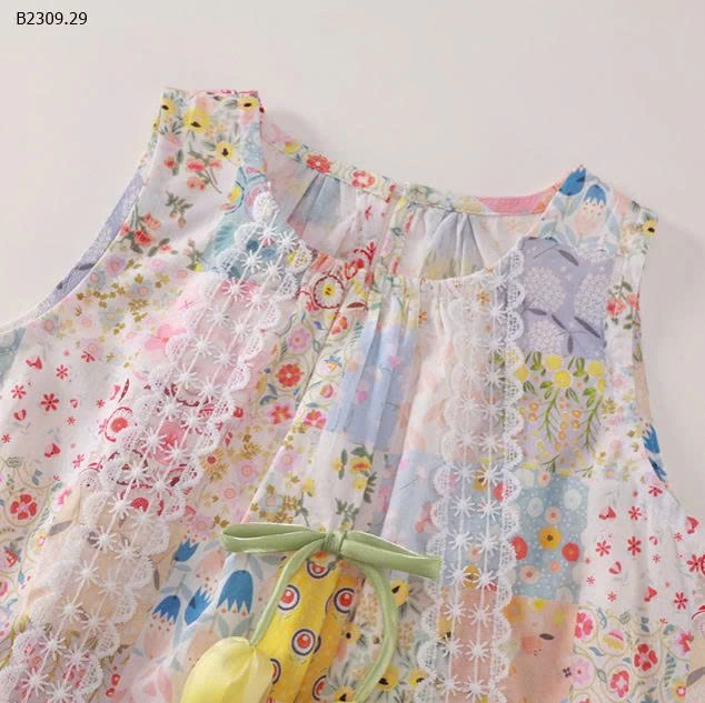Váy hoa nhí Premium  -Giá sỉ 120k
