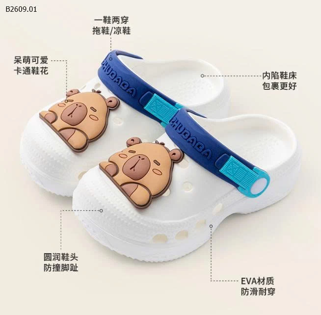 DÉP SỤC CROCS CHO BÉ - sỉ 89k