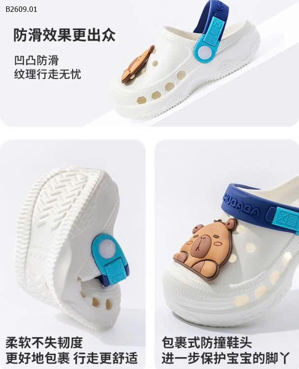DÉP SỤC CROCS CHO BÉ - sỉ 89k