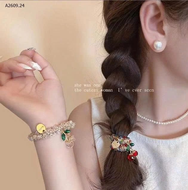  COMBO 2 VÒNG CHUN SIÊU SANG- Giá sỉ 35k/1 set 2c mix màu