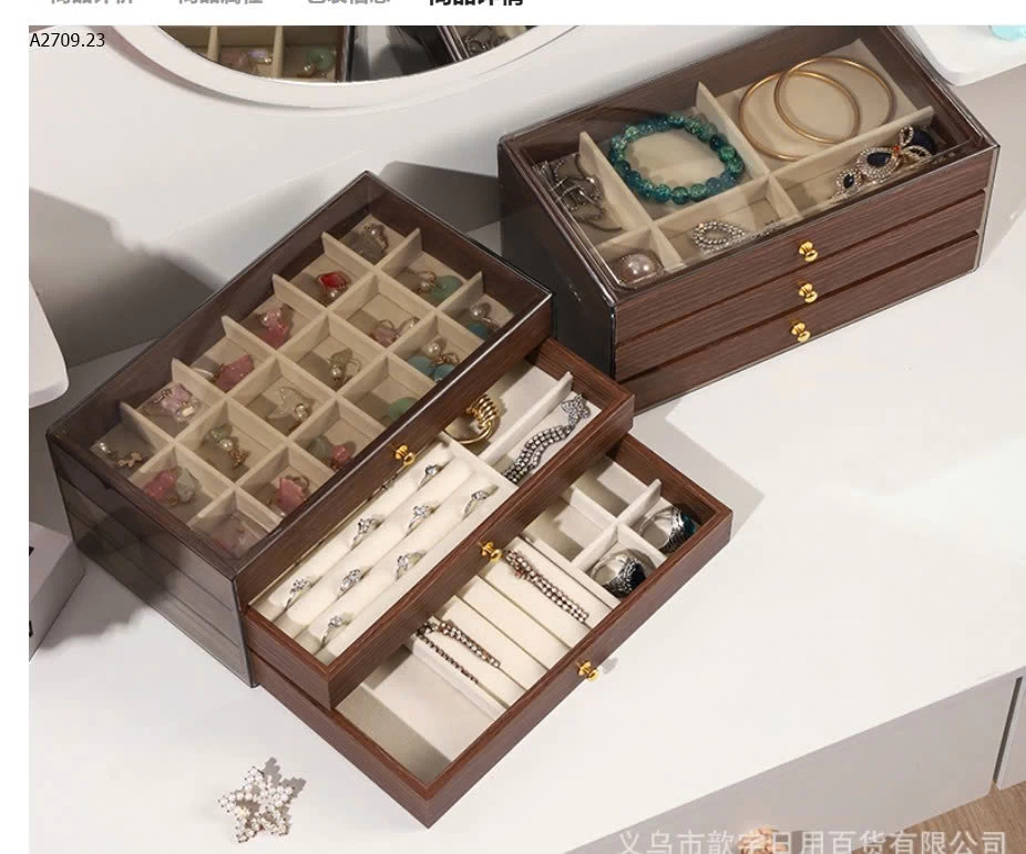 Tủ đựng phụ kiện vintage xinh gheee - sỉ 125k