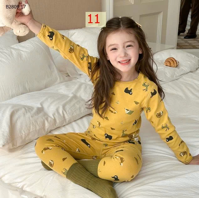 BỘ MẶC NHÀ DÀI TAY HÃNG #AMBBKID BST NEWWW -Giá sỉ SIZE 80-150 : 138K Size 160 : 158K size 170 : 168k