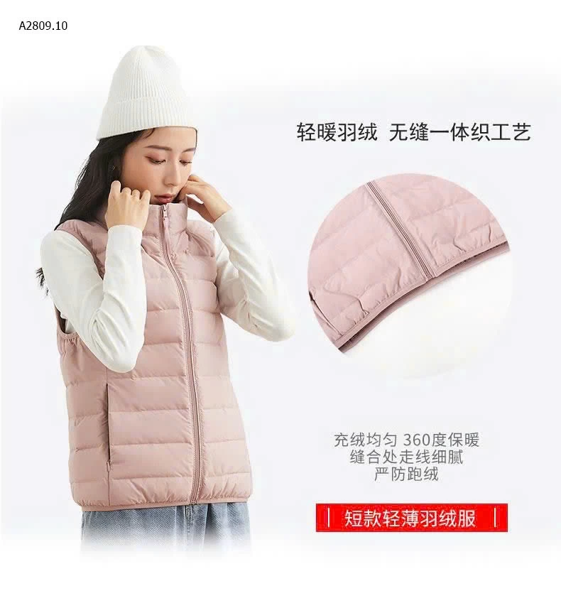 Áo gile lông vũ hãng YAYA - sỉ 292k