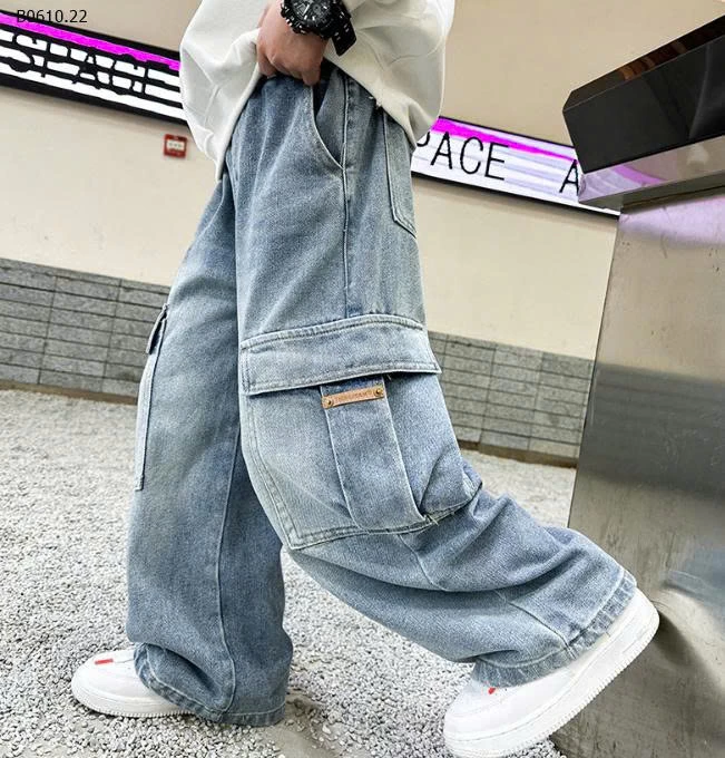 QUẦN JEAN SUÔNG TÚI HỘP BT-Giá sỉ  178k