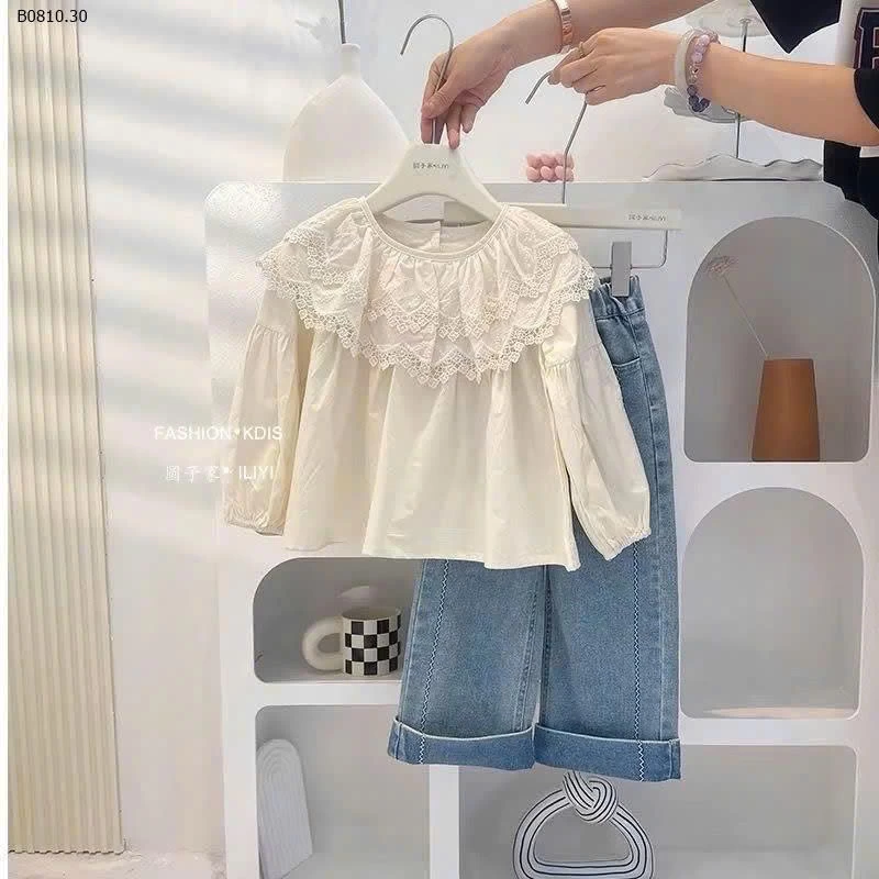  ÁO CỔ SEN BÈO BG - sỉ 110k