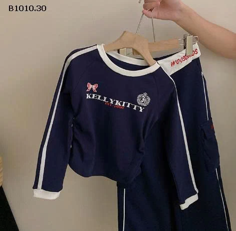 SET BỘ SỌC BÊN BG -Giá sỉ áo: 163k  quần: 210k 