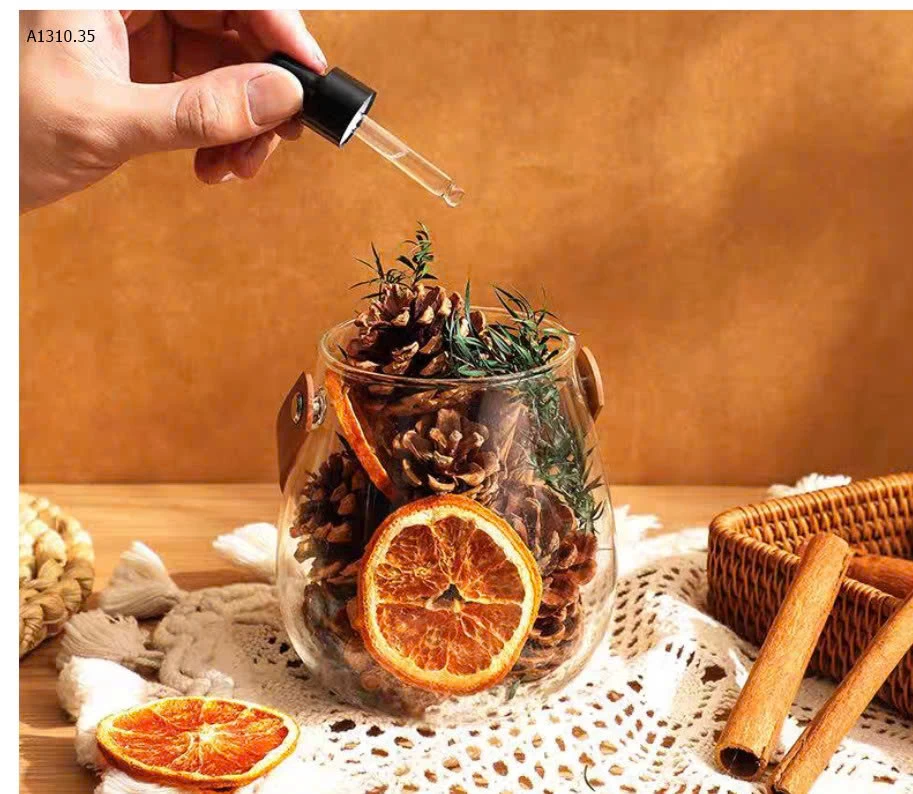 giỏ xinh xinh gồm thông khô , cam sấy , quế thơm lừng - sỉ 130k