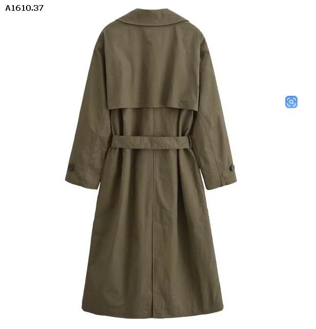 ÁO MANGTO DÁNG DÀI phong cách Âu Mỹ -Giá sỉ 412k