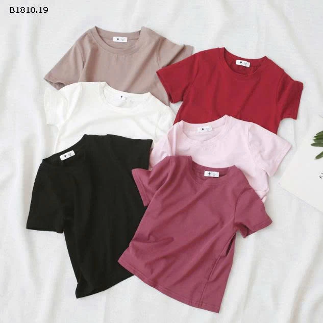Áo thun cotton tay ngắn cho bé- sỉ giá 63k/chiếc bán từ 2 chiếc
