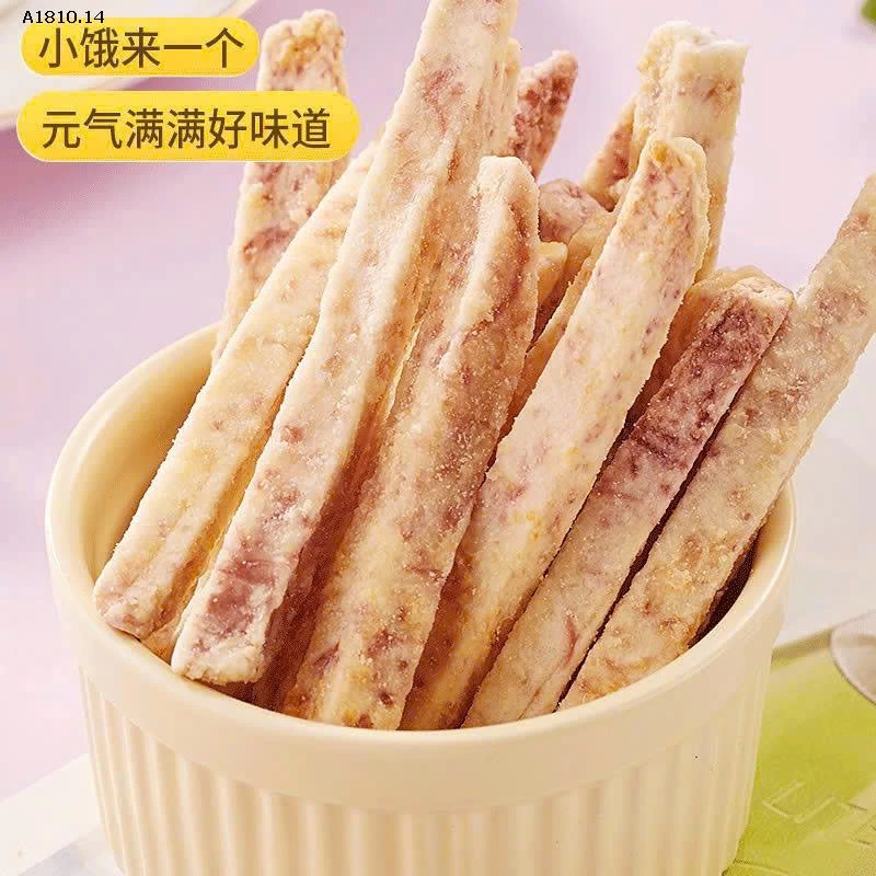 Snack Giòn Rụm – Bánh Que Khoai Môn 14 Gói-Giá sỉ 75k