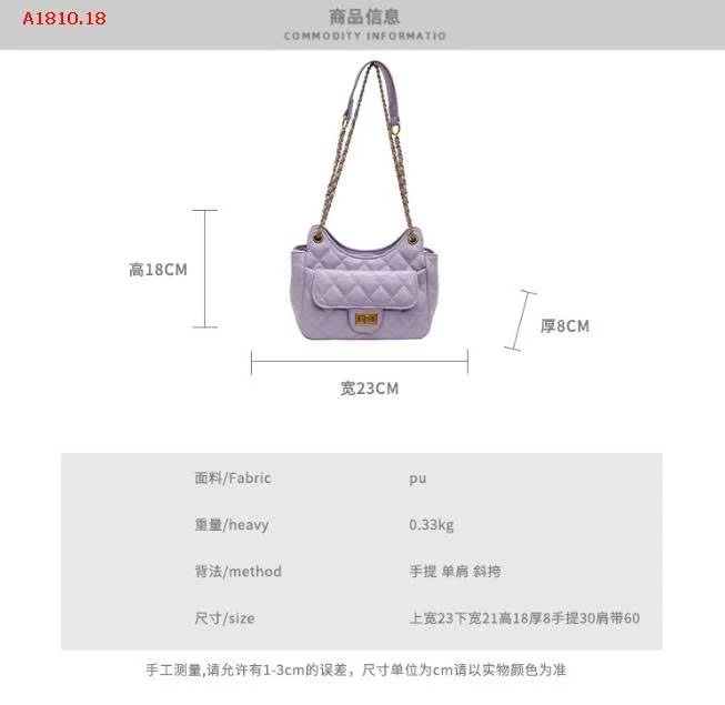 TÚI TRÁM 2IN1 DÁNG VUÔNG NEW 2025- sỉ 165k