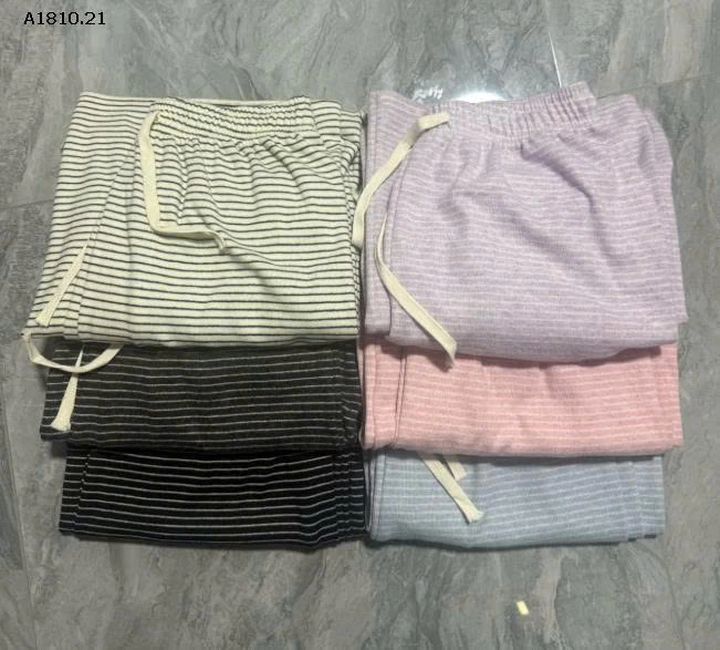 QUẦN XUÔNG ỐNG RỘNG SỌC NGANG - sỉ 110k