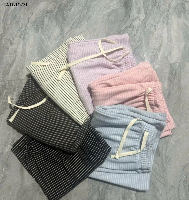 QUẦN XUÔNG ỐNG RỘNG SỌC NGANG - sỉ 110k