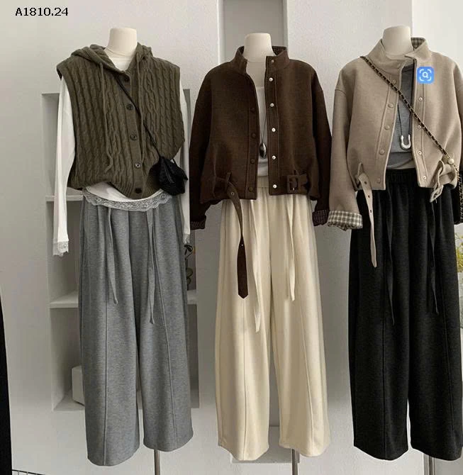 QUẦN ỐNG XUÔNG LƯNG CHUN- sỉ 255k