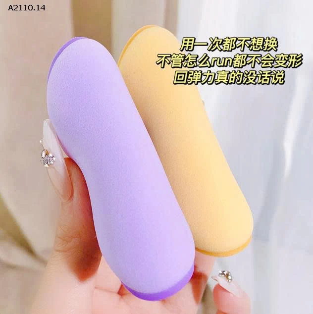 HỘP MÚT ĐÁNH NỀN MỀM MỊN 6 CÁI-Giá sỉ 55k/set 2 hộp cùng màu