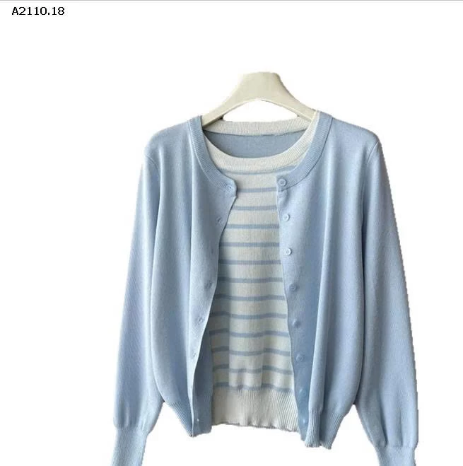 Áo len cardigan dệt kim mỏng  -Giá sỉ 180k