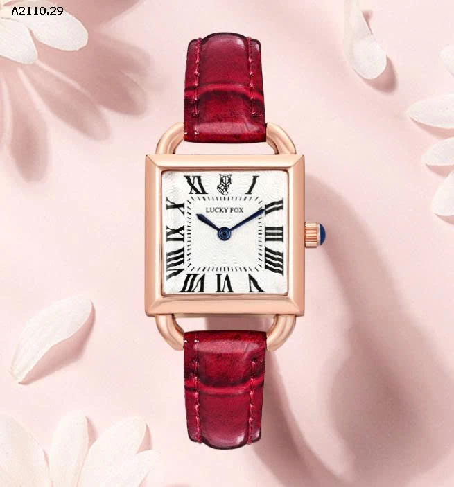 SEt hộp quà Đồng hồ LUCKYFOX One Week đơn giản -Giá sỉ 295k