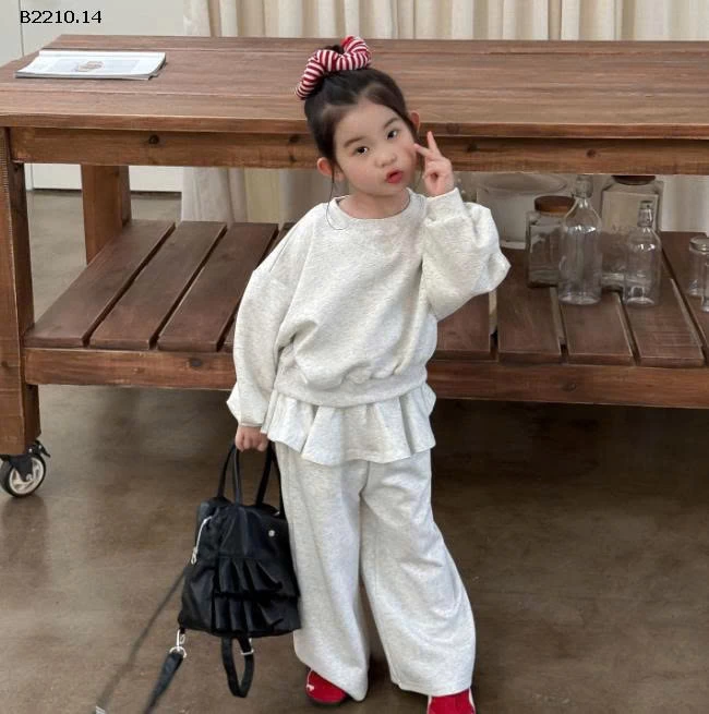 SET NỈ CHO BÉ GÁI - sỉ 245k