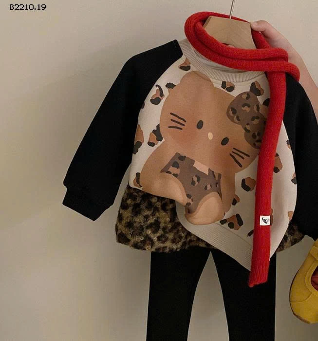 SET ÁO KITTY MIX QUẦN LEGGING BG - sỉ 350k/set