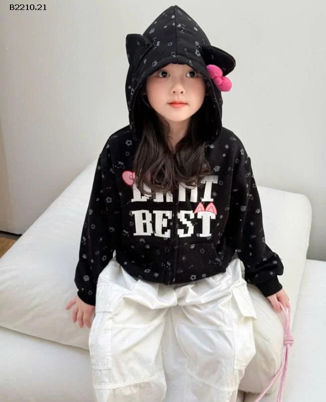 ÁO KHOÁC HOODIE MIX QUẦN SUÔNG TRẮNG - Giá sỉ áo khoác: 275k quần: 230k