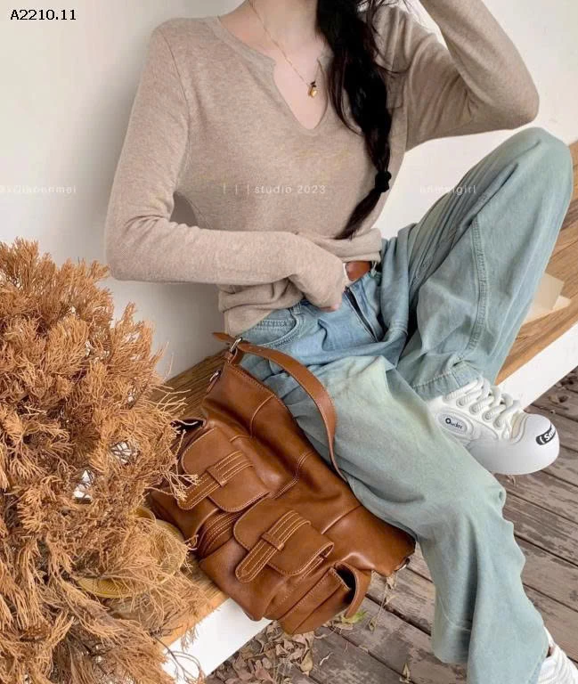 ÁO LEN MỎNG CỔ V- sỉ 175k