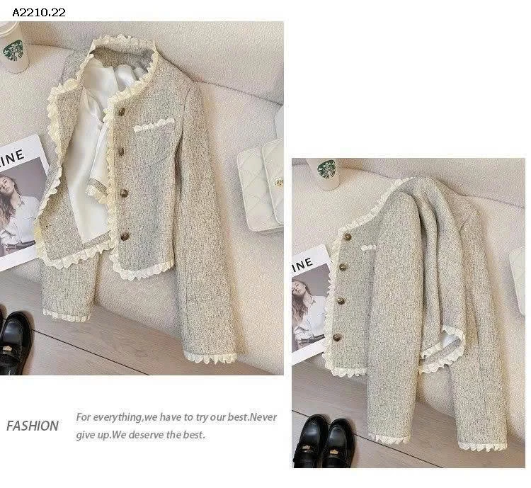 ÁO BLAZER CÁCH ĐIỆU  - sỉ 220k