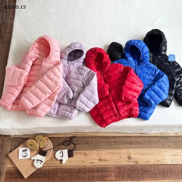 ÁO KHOÁC PHAO SIÊU NHẸ CHO BÉ IU -Giá sỉ 120k