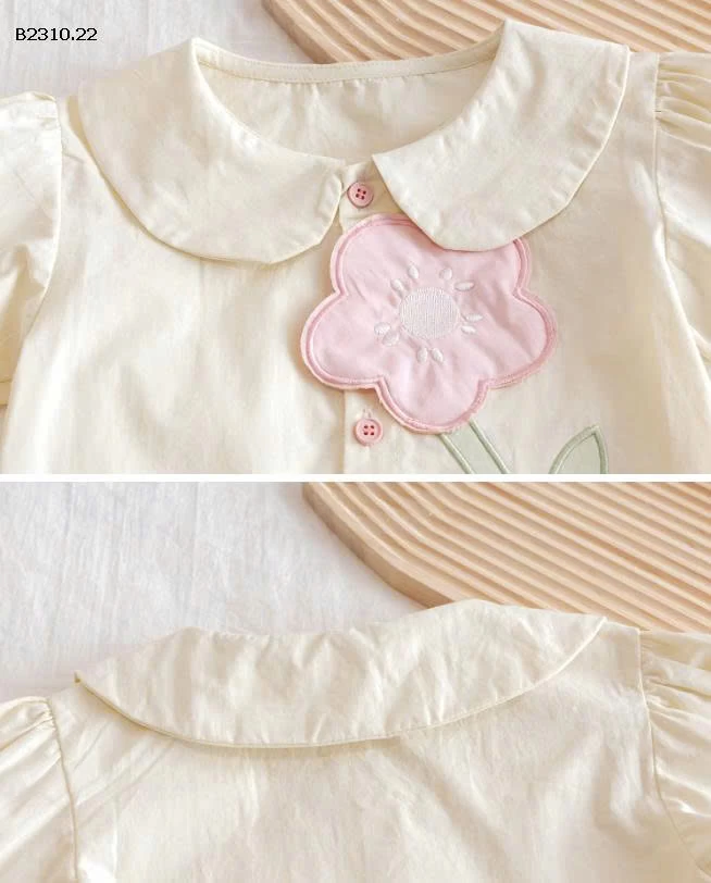 ÁO SƠ MI CHO BÉ GÁI -Giá sỉ 115k