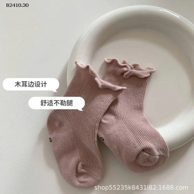 SÉT 6Đ TẤT XUẤT HÀN-Giá sỉ  88k/set 6 đôi mix màu