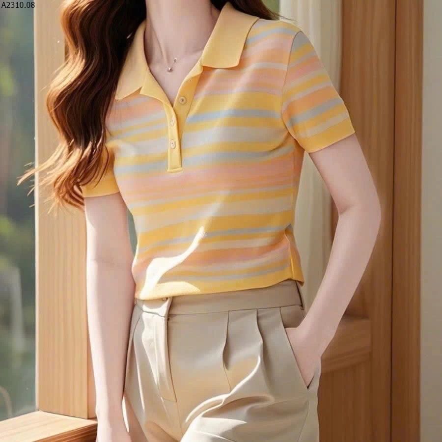 ÁO POLO MẦU SẮC CHO NỮ - sỉ 99k