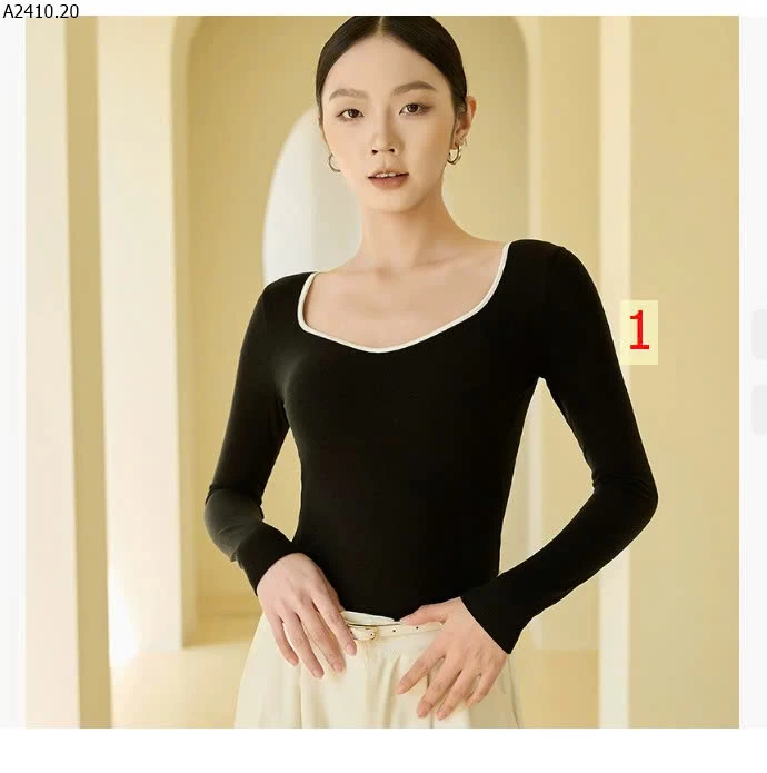 Áo giữ nhiệt thu đông có lót ngực cho nữ- sỉ giá 159k
