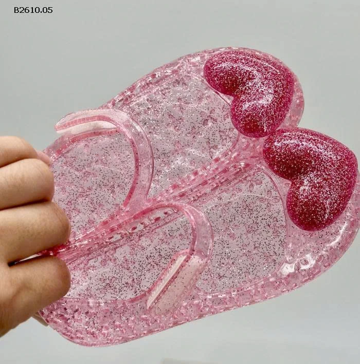 SANDAL NHỰA TRÁI TIM BG -Giá sỉ 77k