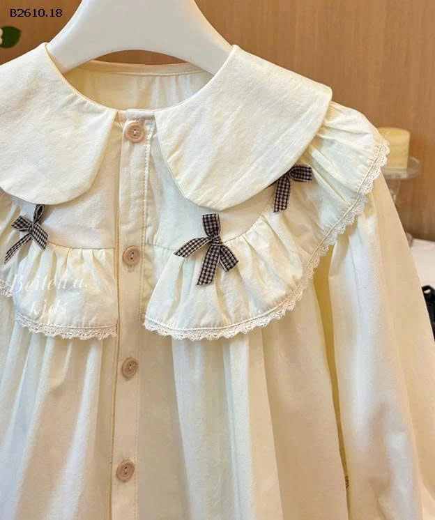 áo sơ mi dáng babydoll siêu đẹp chuẩn QCCC-Giá sỉ 99k