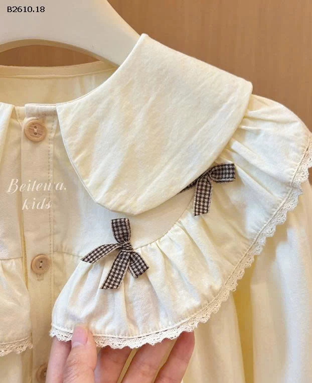 áo sơ mi dáng babydoll siêu đẹp chuẩn QCCC-Giá sỉ 99k