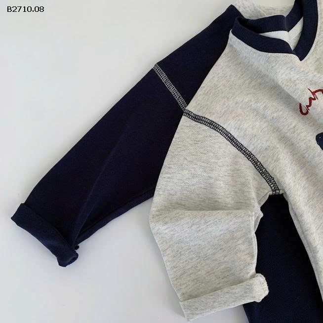 Áo thun  in hình hoạt hình Maibao cho bé  nhà Huzhou Zhili - sỉ 123k